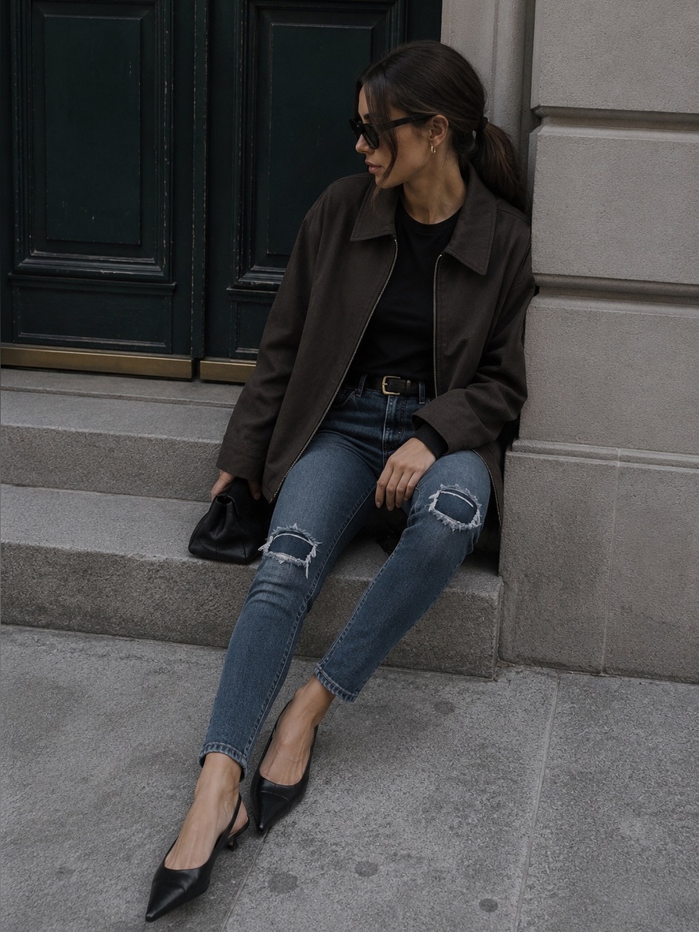 AG Adriano Goldschmied The Legging Ankle Distressed Jeans 13 Years Dawn 24
